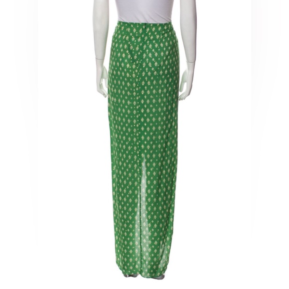 NWOT Joanna Ortiz Merecumbe Print Faux Wrap Maxi Skirt Size 4 $970 - Picture 10 of 13